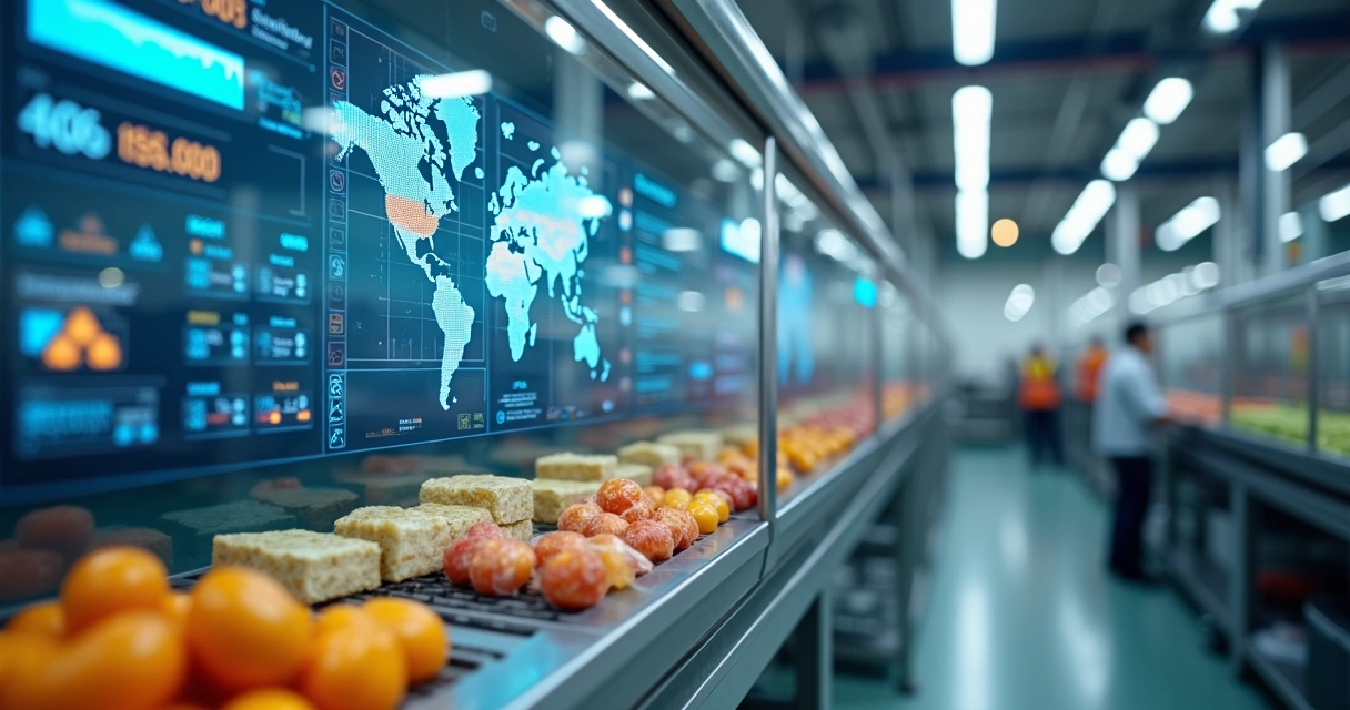 Sistema de rastreabilidade monitora linha de produção de alimentos