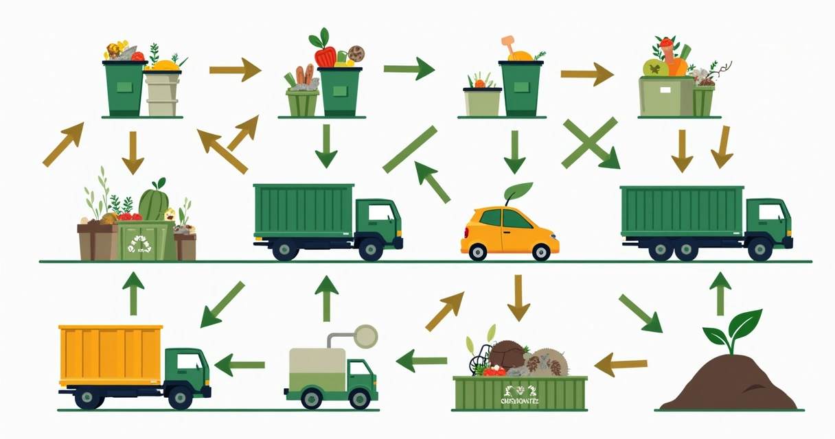 Fluxo rastreável de resíduos industriais até destinação final 