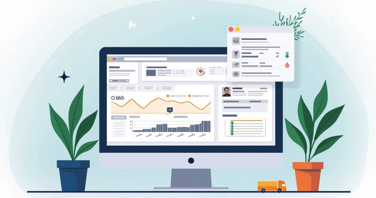Painel do ERP mostrando rastreamento de pedido enviado pelo Correios