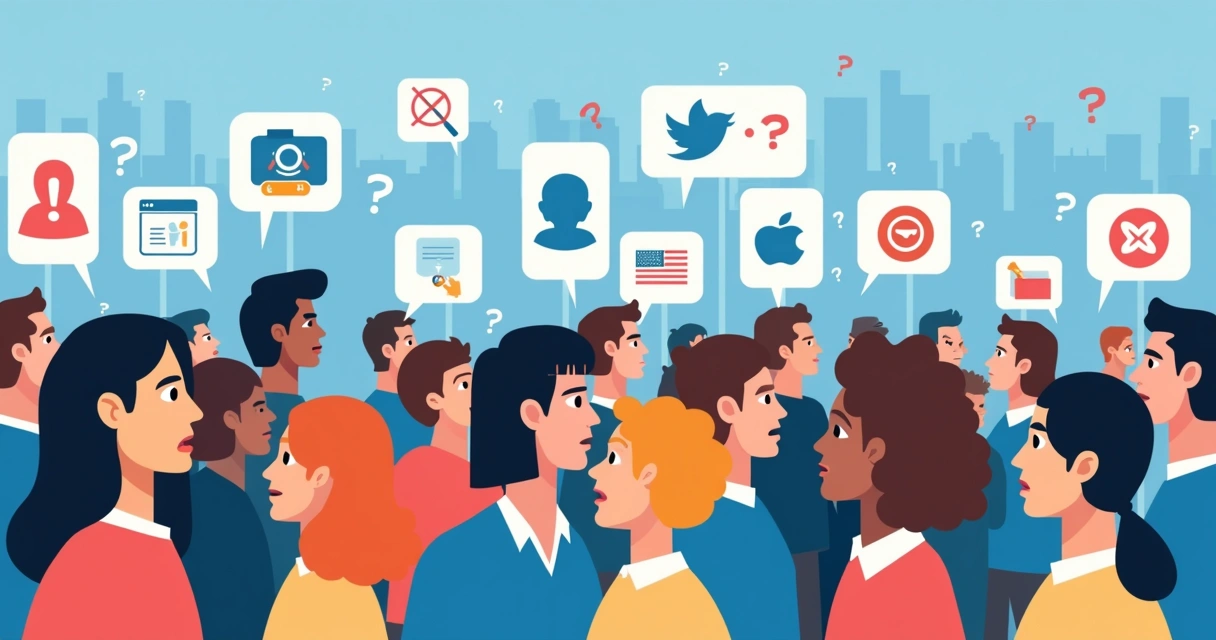 Pessoas olhando assustadas para telas mostrando bloqueio digital 