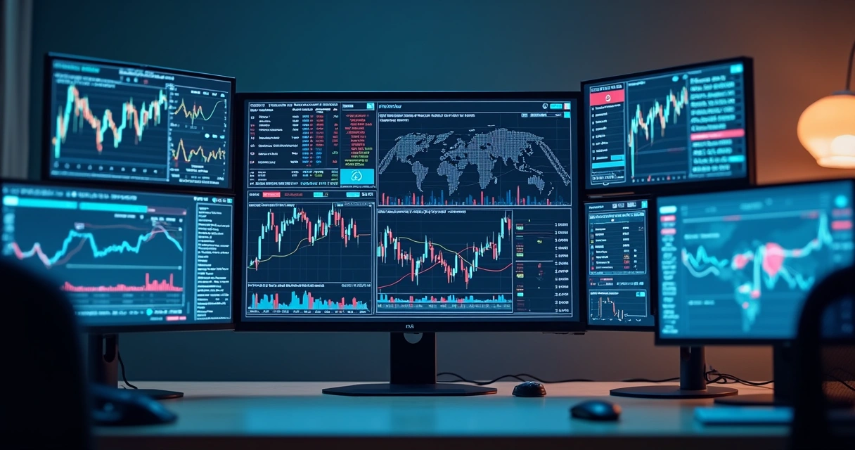Digital pricing dashboard with live FX, commodities, and derivatives data 
