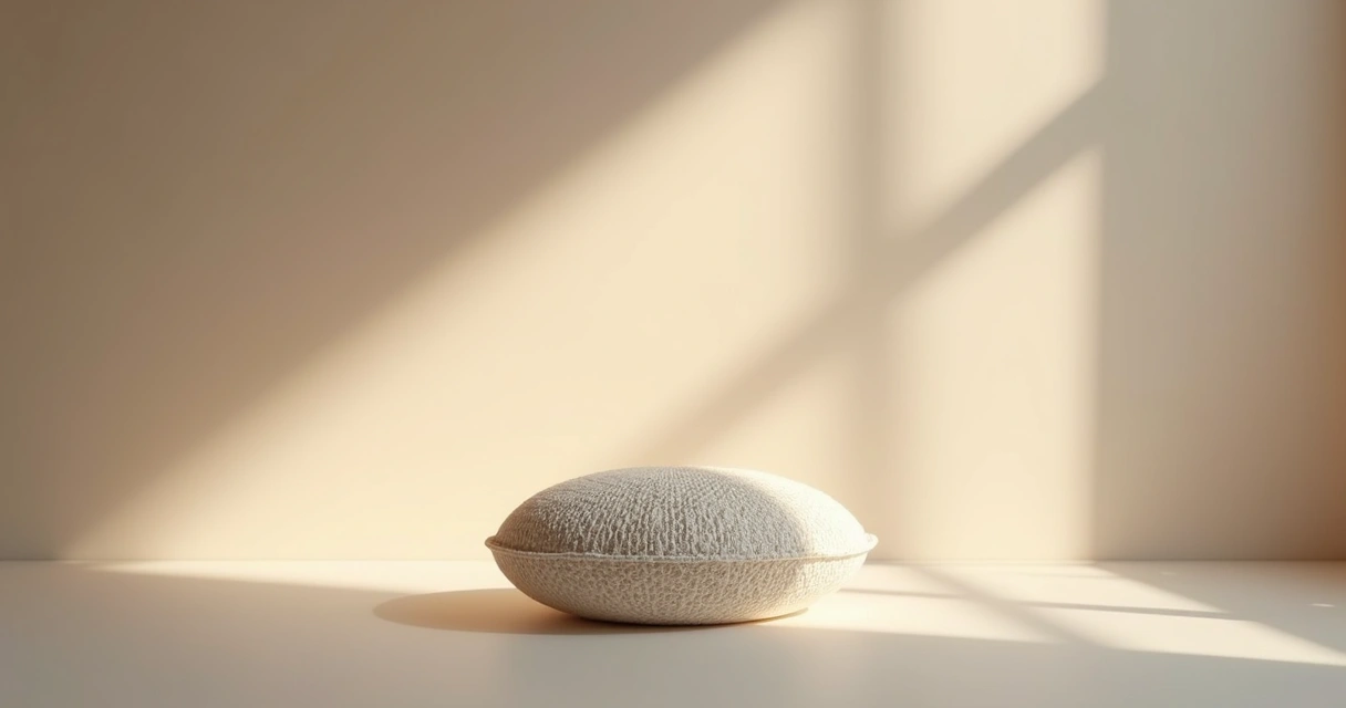 Produto iluminado por luz lateral para realçar textura 