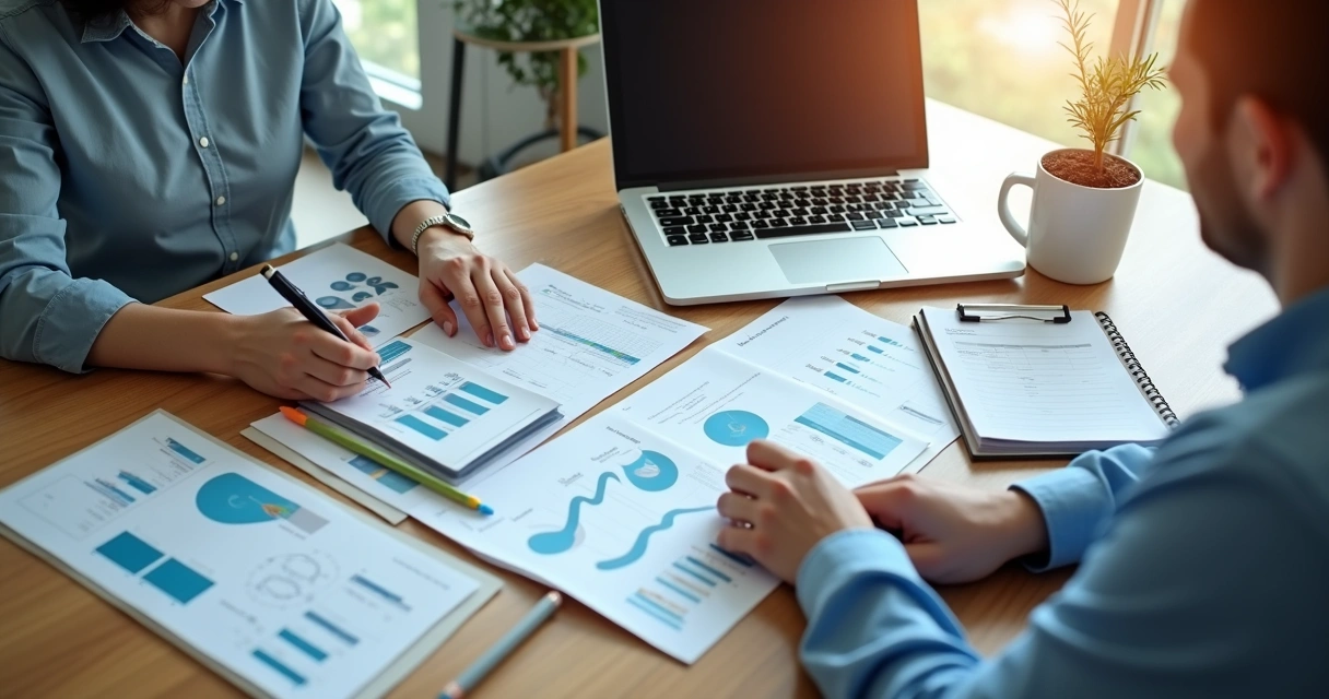 Consultor e dentista revisam precificação clínica