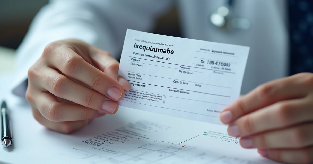 Receita médica para ixequizumabe 