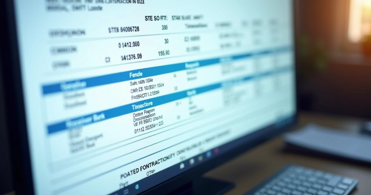 Exemplo digital de recibo swift gerado automaticamente mostrando campos preenchidos