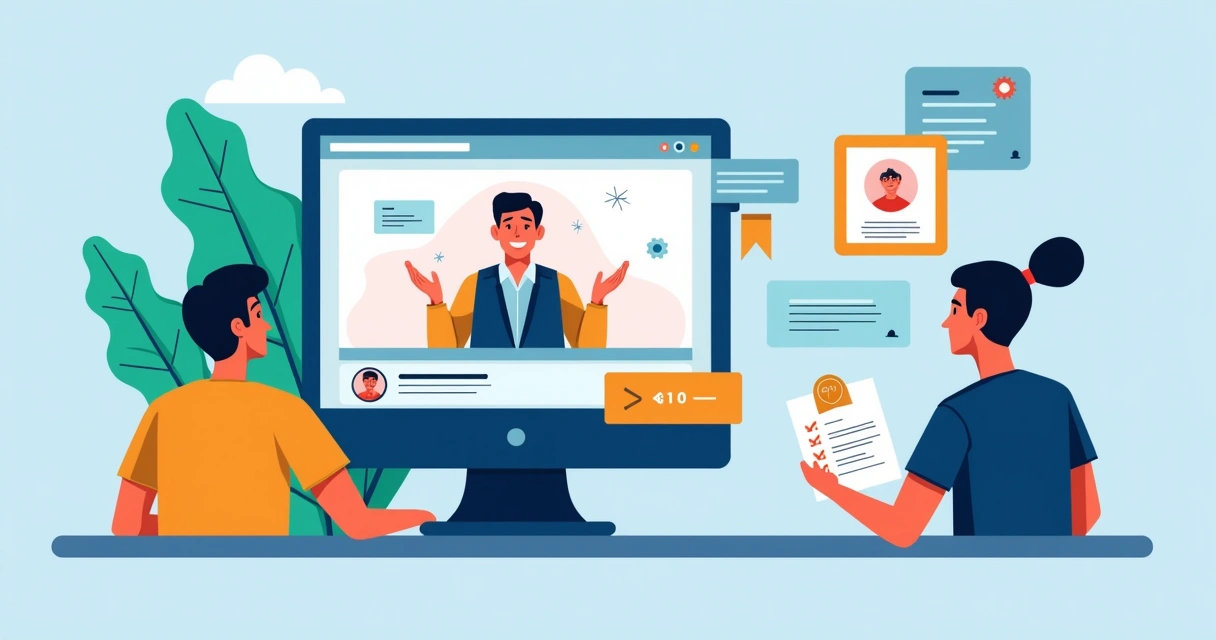 Participantes de evento online recebendo recompensa por permanência 