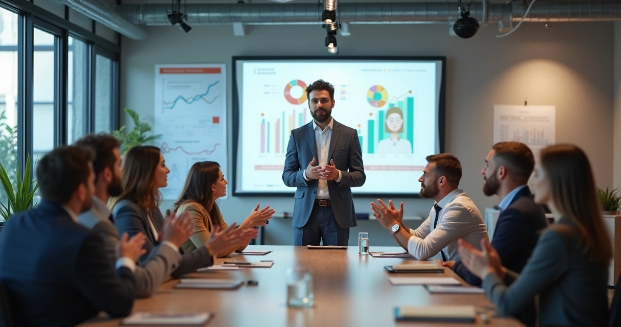 Reconhecimento público de funcionário em reunião de equipe