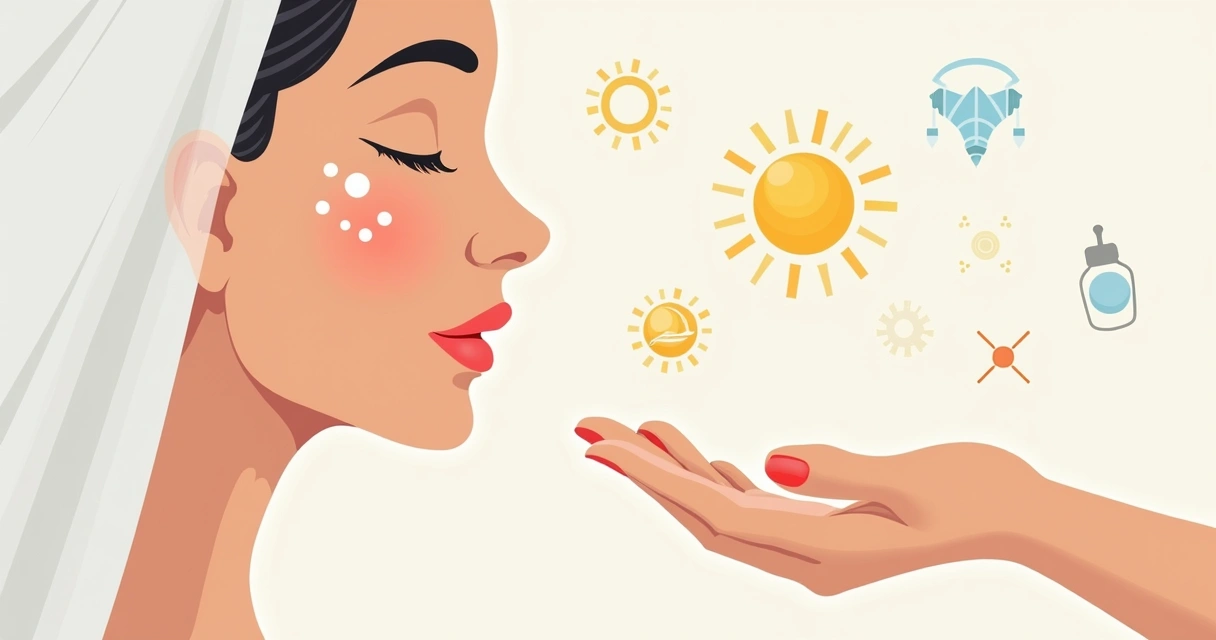 Pele facial com rotina de cuidados pós-procedimento estético 
