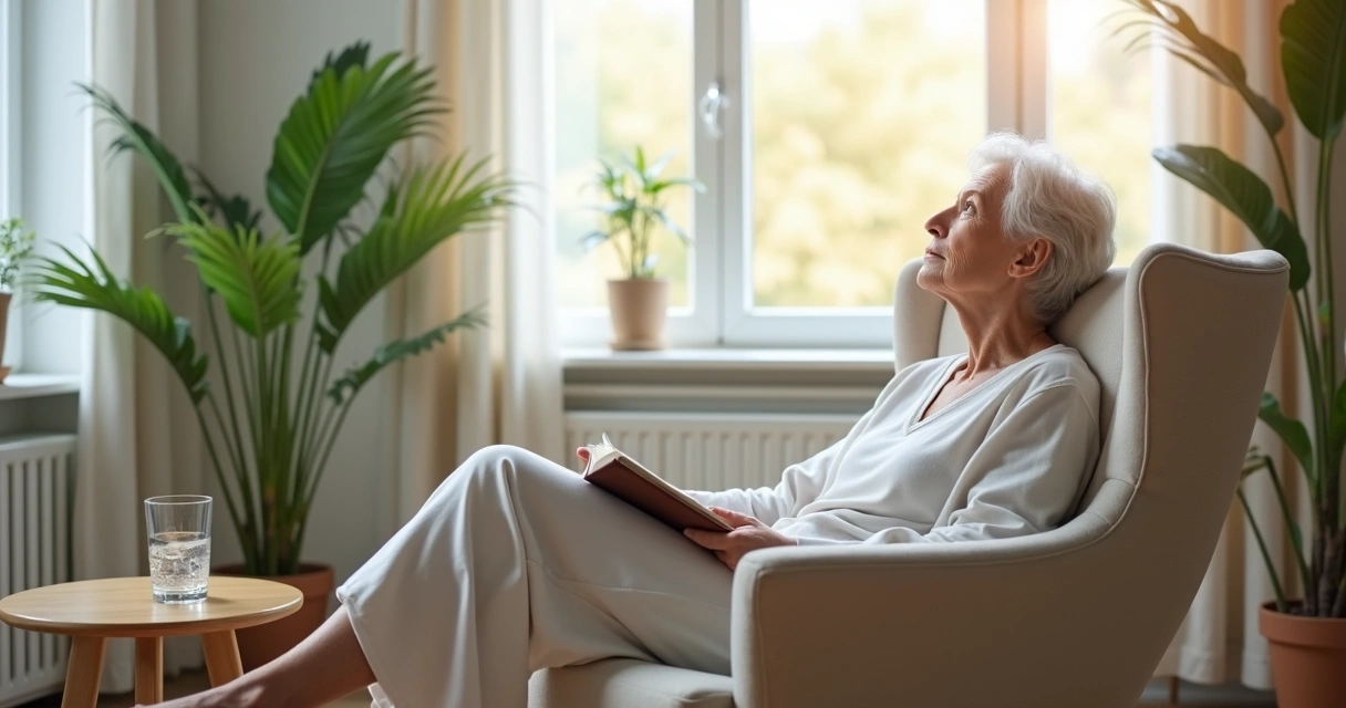 Paciente se recuperando após cirurgia de hemorroida a laser 