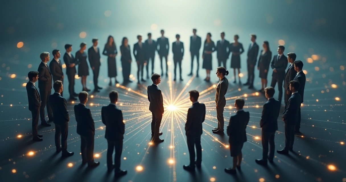 Diagrama de relaciones y dinámicas dentro de un equipo enfrentando un conflicto 