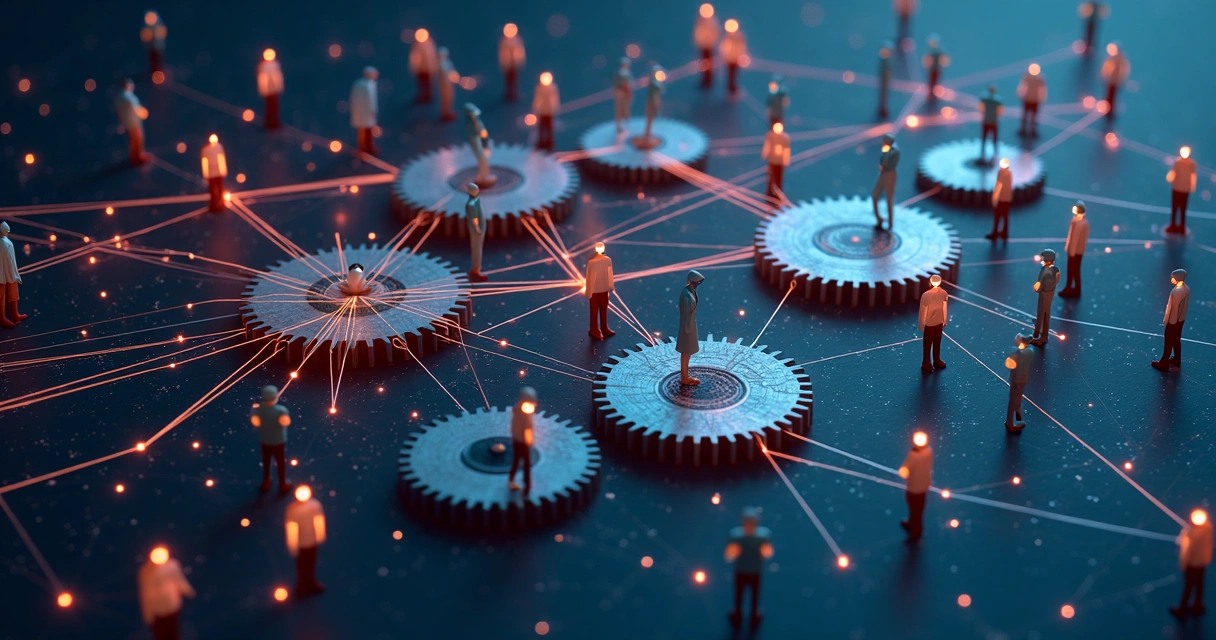 Red de conexiones empresariales a nivel sistémico 