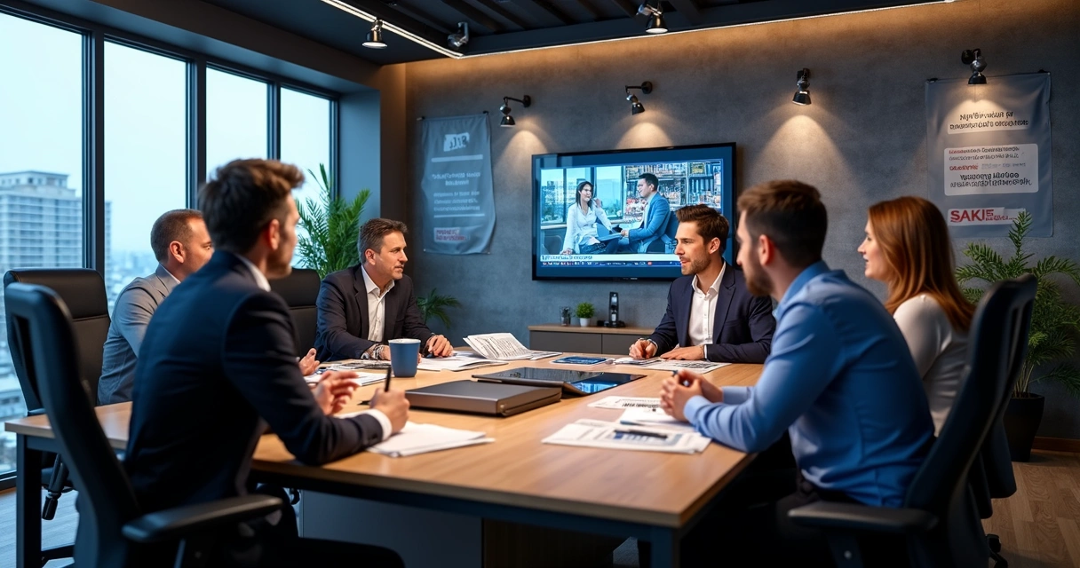 Redação jornalística do Portal RN Vanguarda 