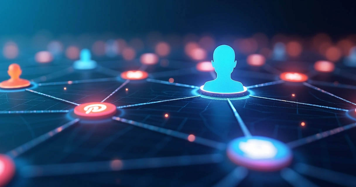 Rede digital conectando influenciador e marcas 