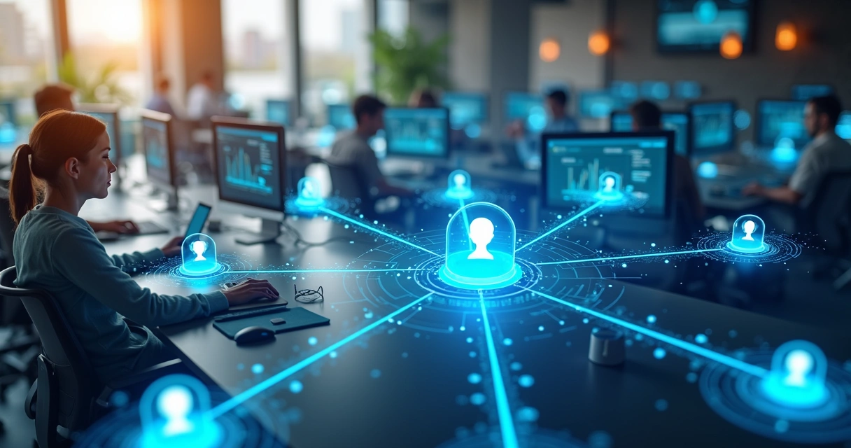 Rede de conexões profissionais no LinkedIn 