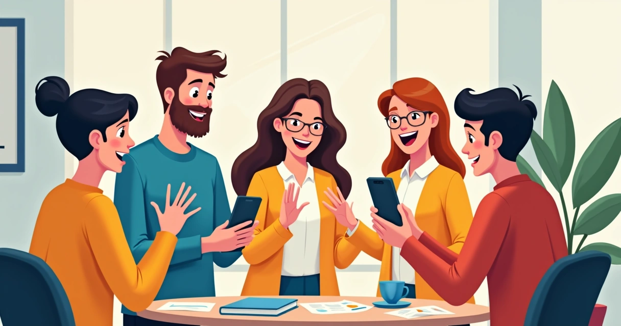 Time de campanha grava vídeo espontâneo para redes sociais