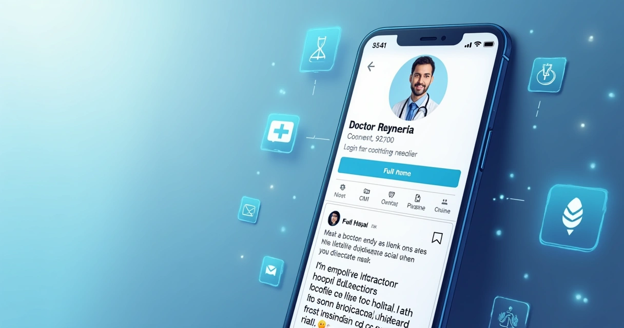 Perfil de médico em rede social exibindo conteúdo educativo e dados obrigatórios 