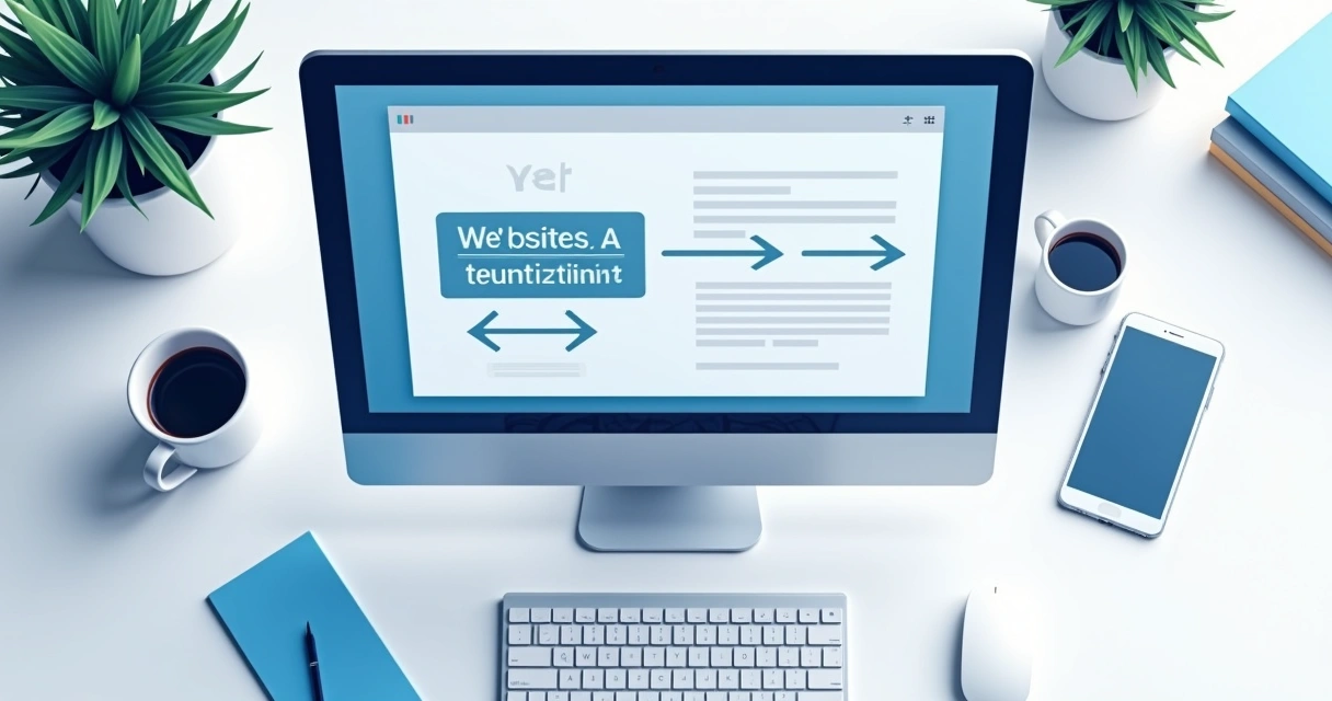 Exemplo de redirecionamento automático em site 