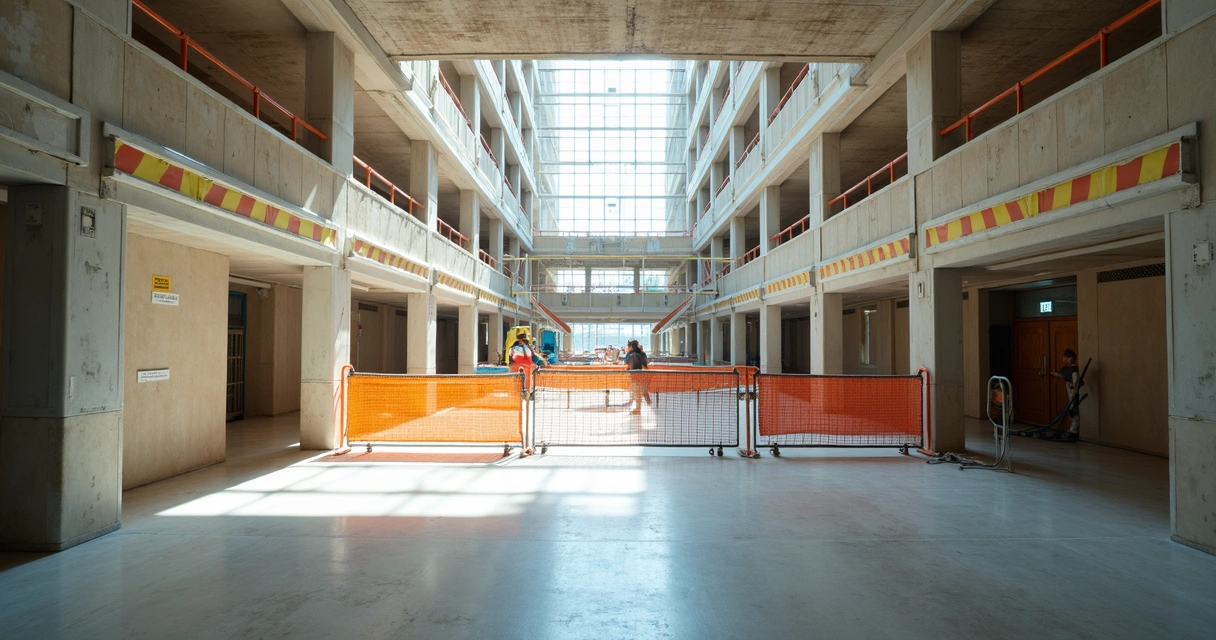 Reforma em área comum de condomínio residencial