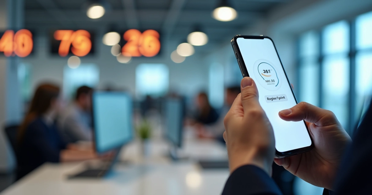 Registro eletrônico de ponto por aplicativo em smartphone 