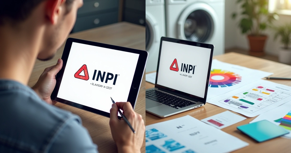 Registro de logomarca lavanderia INPI 