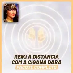 Anúncio de Reiki à distância com a Cigana Dara