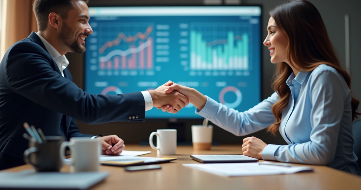 Cliente B2B sendo fidelizado com acompanhamento pós-venda 