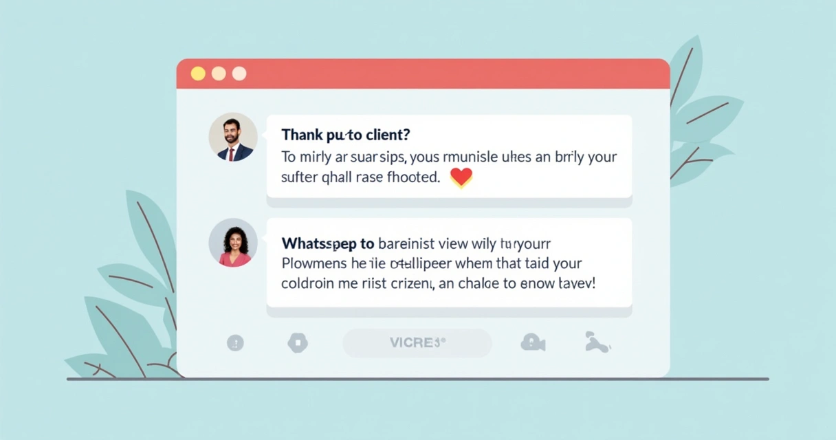 Conversa no WhatsApp mostrando agradecimento e pedido de indicação 