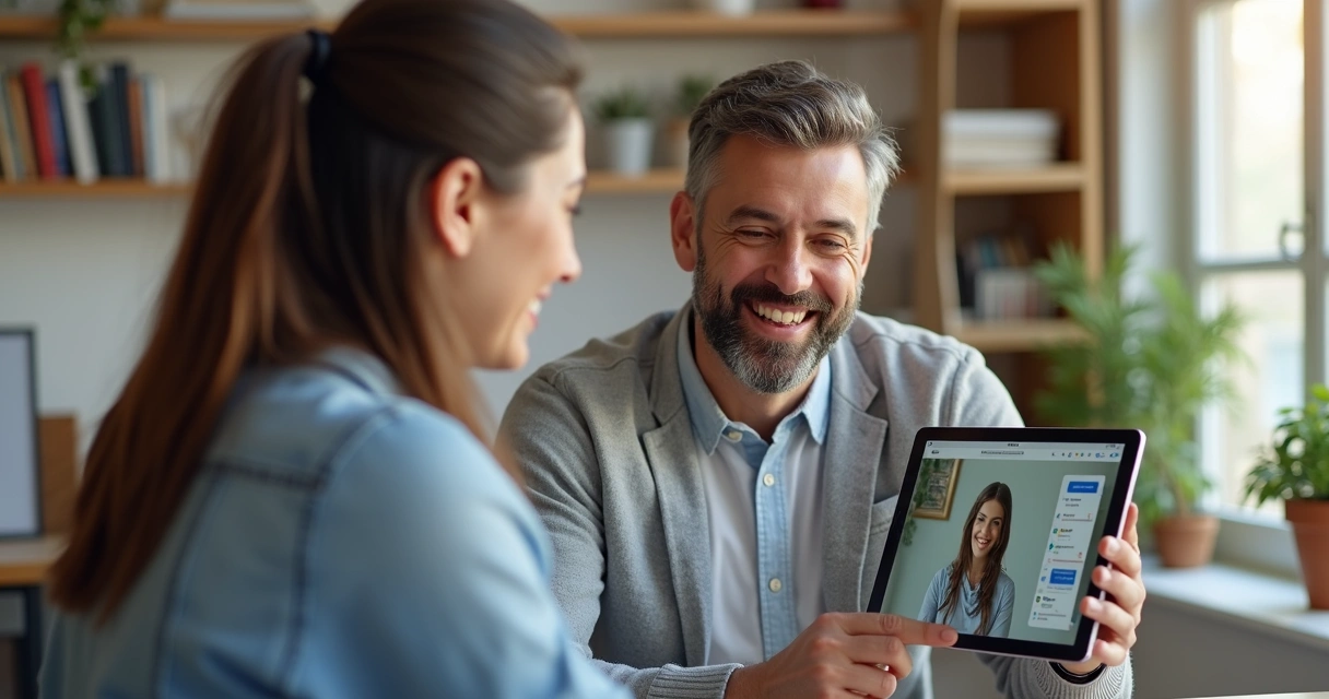 Atendimento digital personalizado entre empresa e cliente 