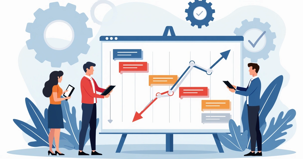 Linhas de ligação entre tarefas em um gráfico de Gantt