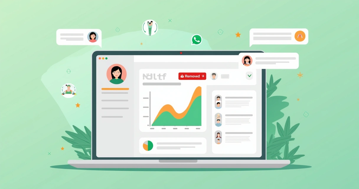 Painel digital indicando alerta de saída inesperada em grupo 