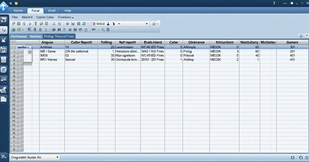 Tela de relatório ALV no SAP ABAP