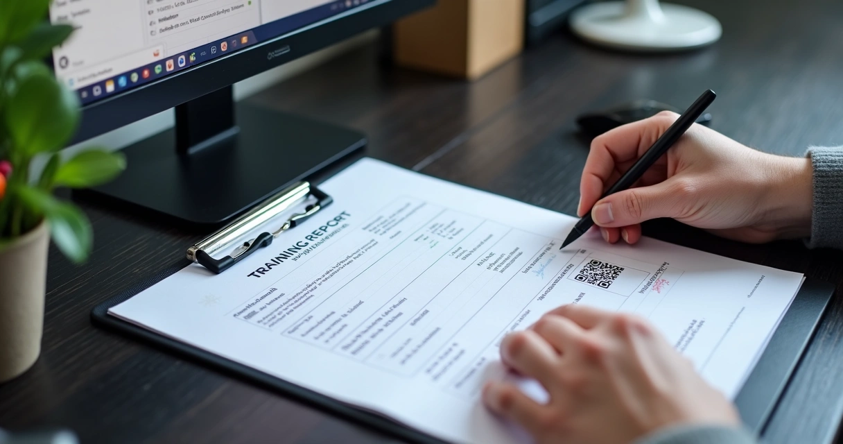 Relatório auditável de T&D com certificado digital e QR Code 