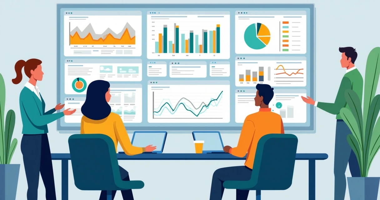 Dashboard automatizado de agência com múltiplas integrações ativas 