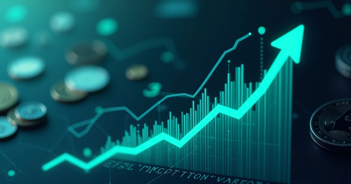 Gráfico mostrando crescimento do mercado de BPO Financeiro em 2024 