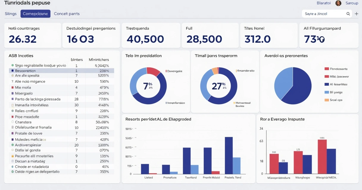 Simulação de relatório CRM mostrando oportunidades, estágios e métricas de follow-up 