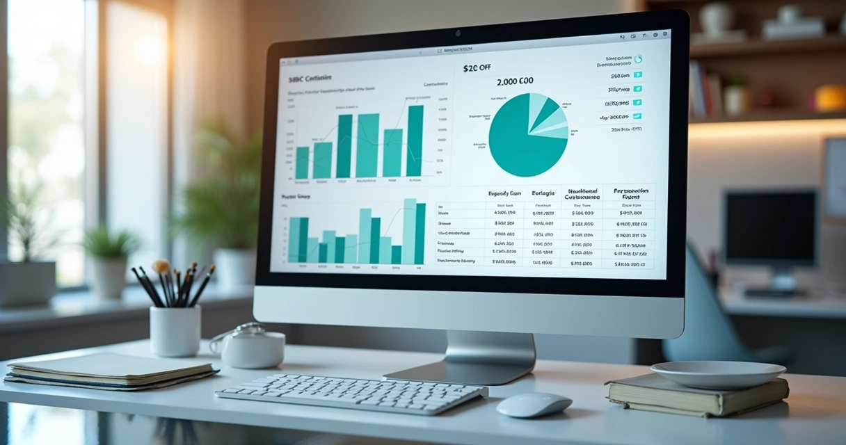 Relatório financeiro digital em clínica odontológica