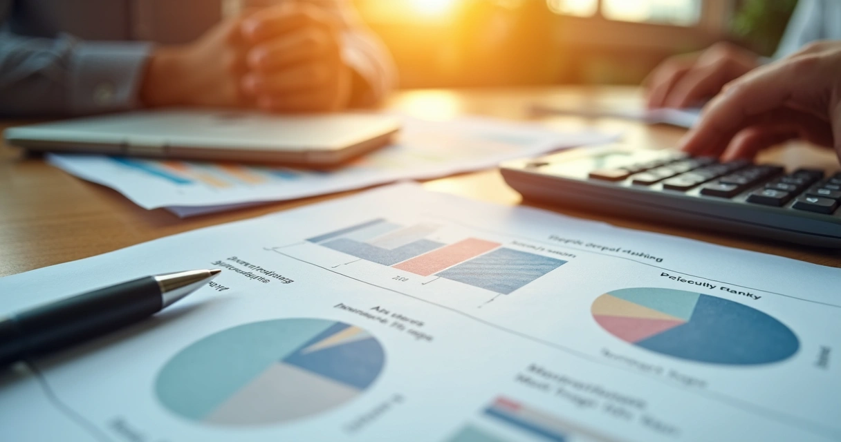 Relatório financeiro mensal de imóveis 