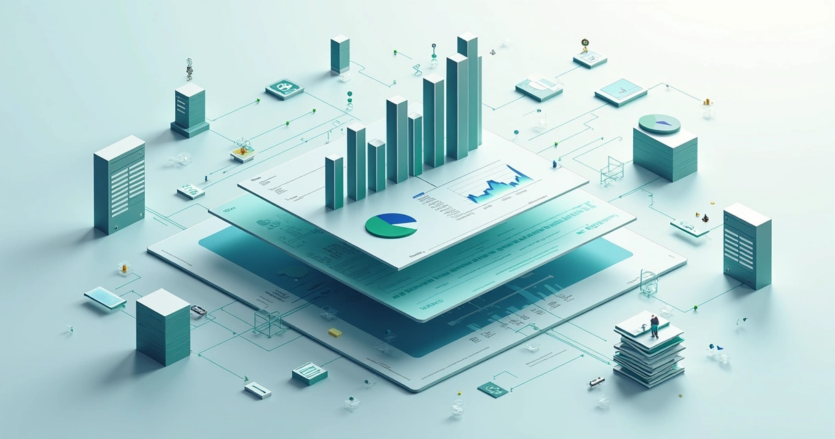 Análise de relatório financeiro integrando várias fontes