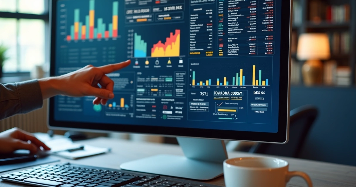 Relatórios de estoque e vendas na tela de autopeças 