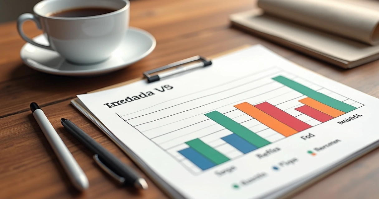 Gráfico de barras coloridas mostrando entradas e saídas mensais do caixa 