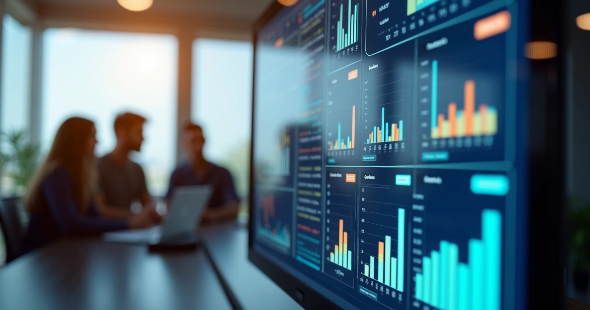 Relatório digital de indicadores de RH e financeiro 