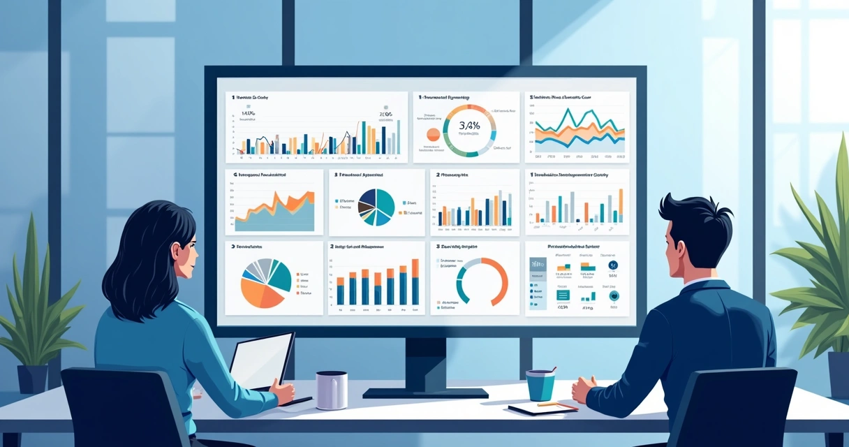 Dashboard analítico de IA com dados pós-venda para imobiliária 