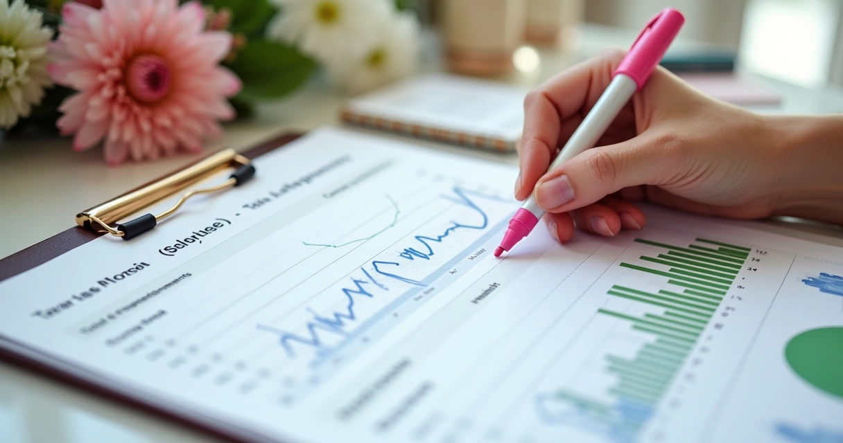 Relatório de métricas de presença em clínica 