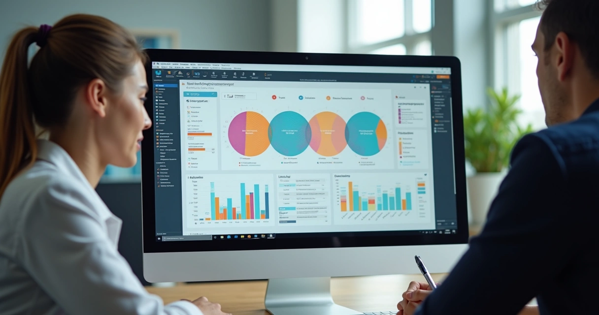 Relatório de perfil comportamental gerado por teste PDA em tela de computador 