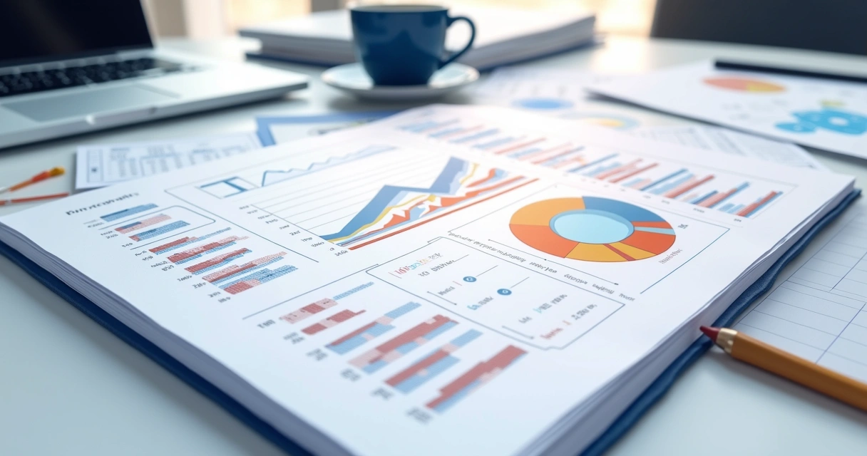 Relatório digital de tráfego pago personalizado com gráficos e logo de cliente 