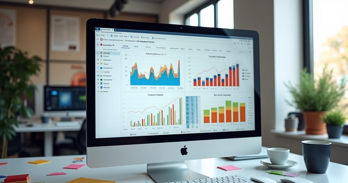 Gráfico com métricas de resultado sobre automação de marketing 
