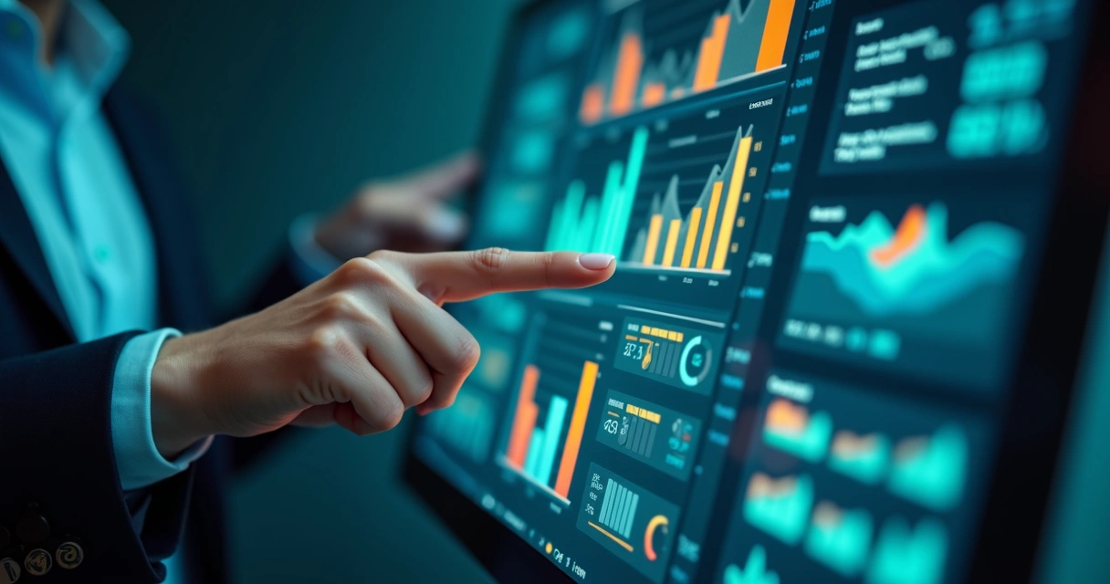 Gráfico mostrando aumento de conversão e leads enriquecidos 