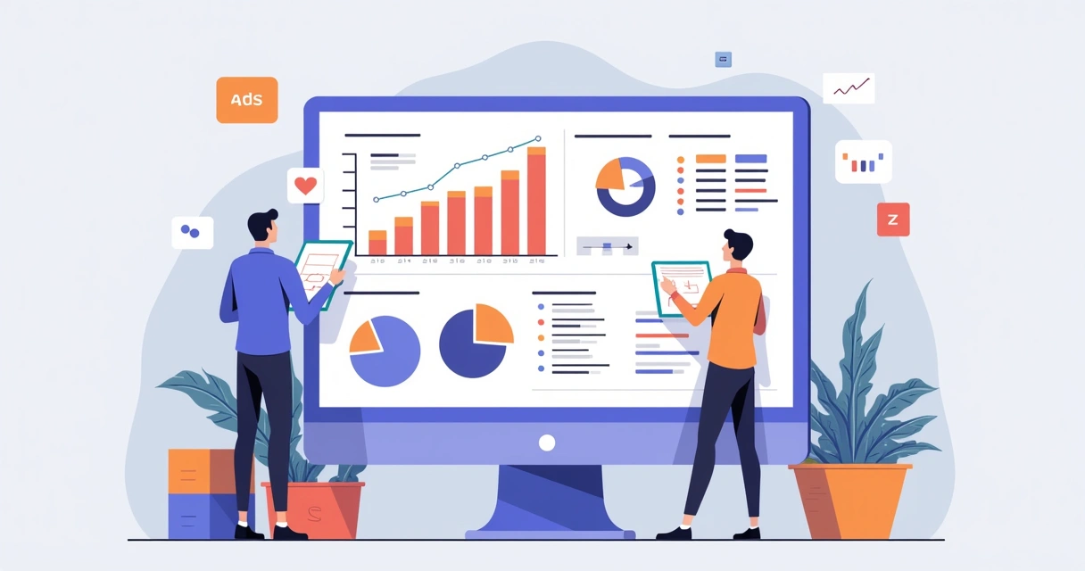 Relatório de anúncios Shopee exibindo métricas de campanha