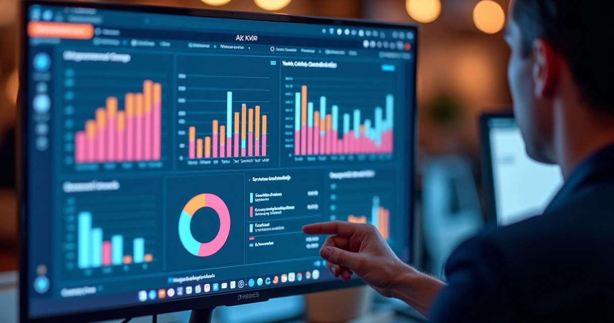 Relatórios detalhados de CRM para clínica de beleza com KPIs e gráficos coloridos 