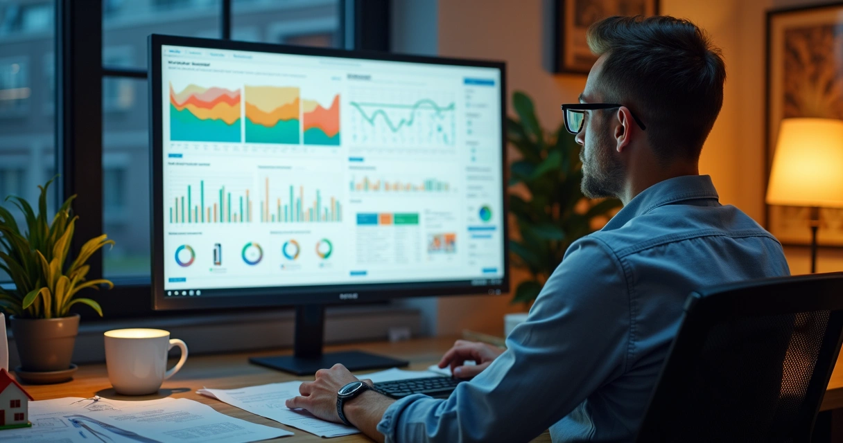 Relatório de visitas no CRM com gráficos e informações detalhadas 